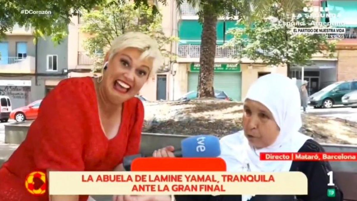 La abuela de Lamine Yamal pone en apuros a 'D Corazón' sin querer y Anne Igartiburu la disculpa: "A ella se le permite todo"