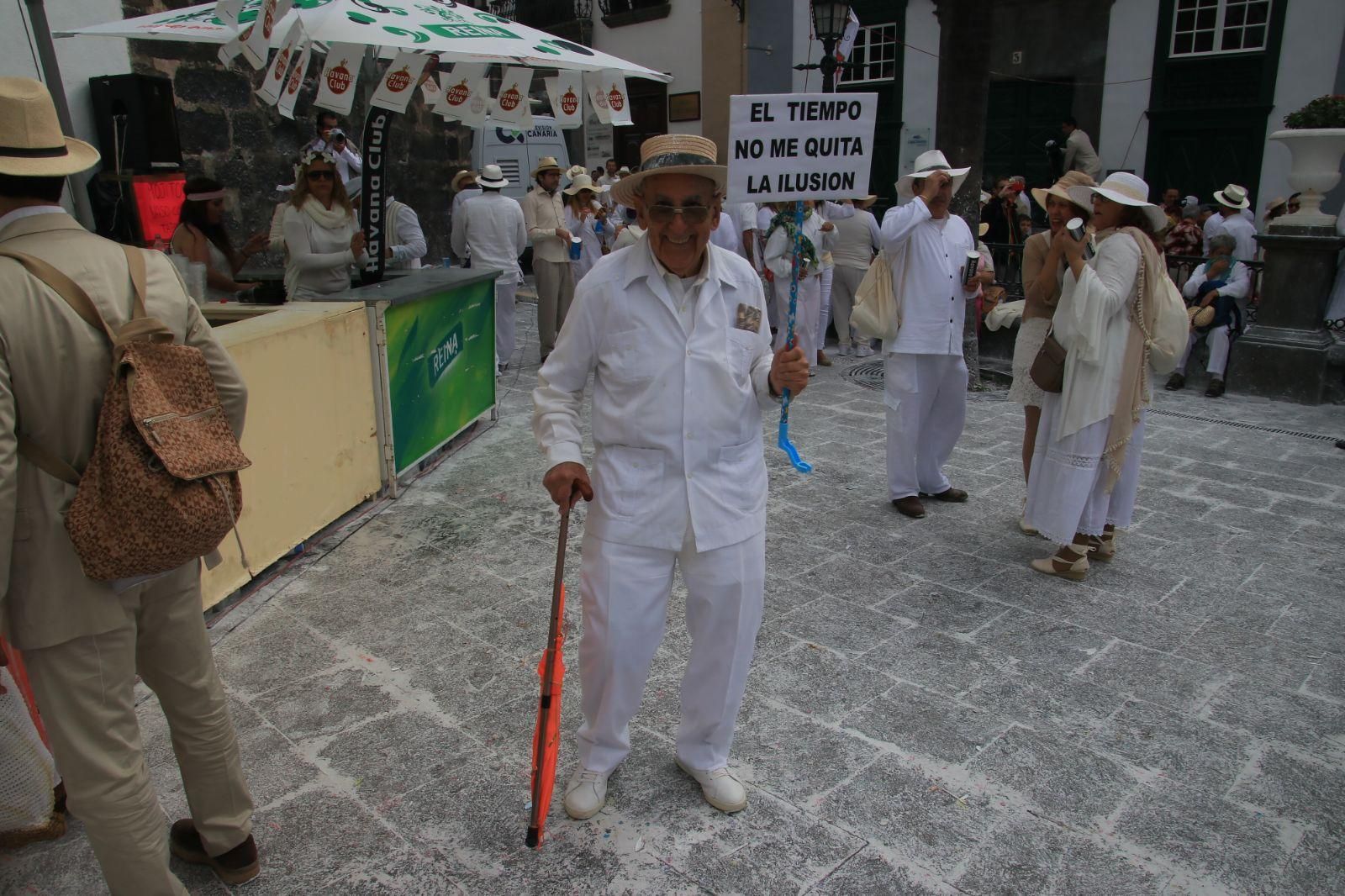 Don Antonio, un año más, acudió a la fiesta.