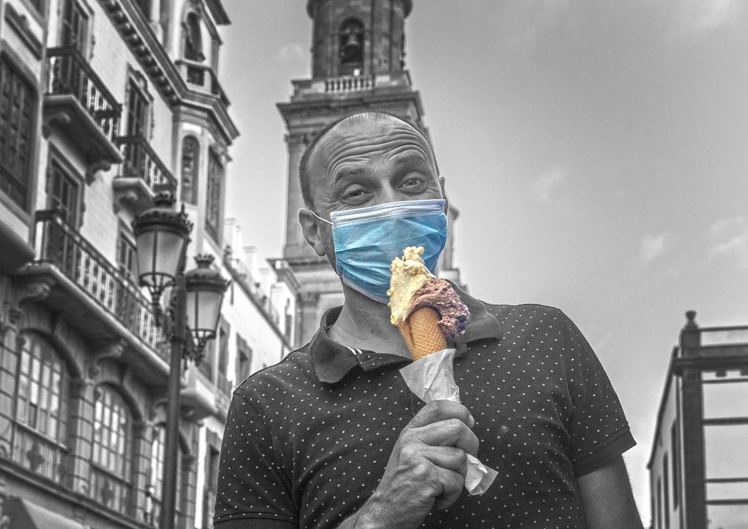 Mássimo, heladero.