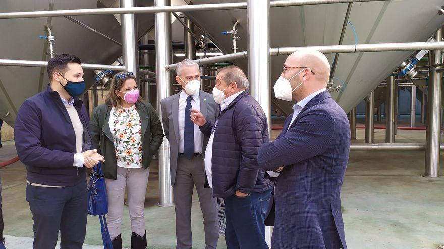 Recorrido por la cooperativa