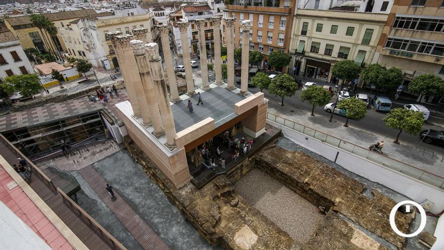La apertura al público del Templo Romano, en imágenes