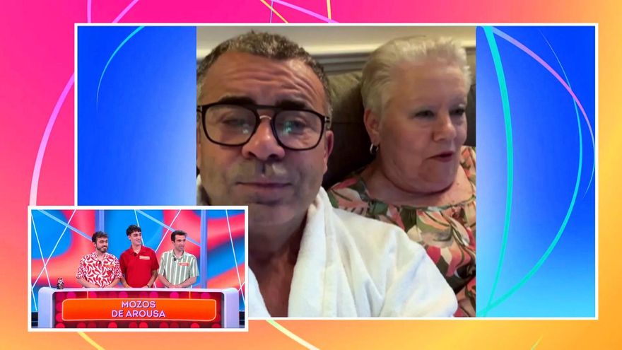 El vídeo de Jorge Javier y su madre, fan confesa de 'Reacción en cadena': "¿Quieres más a los 'Mozos de Arousa' o a mí?"