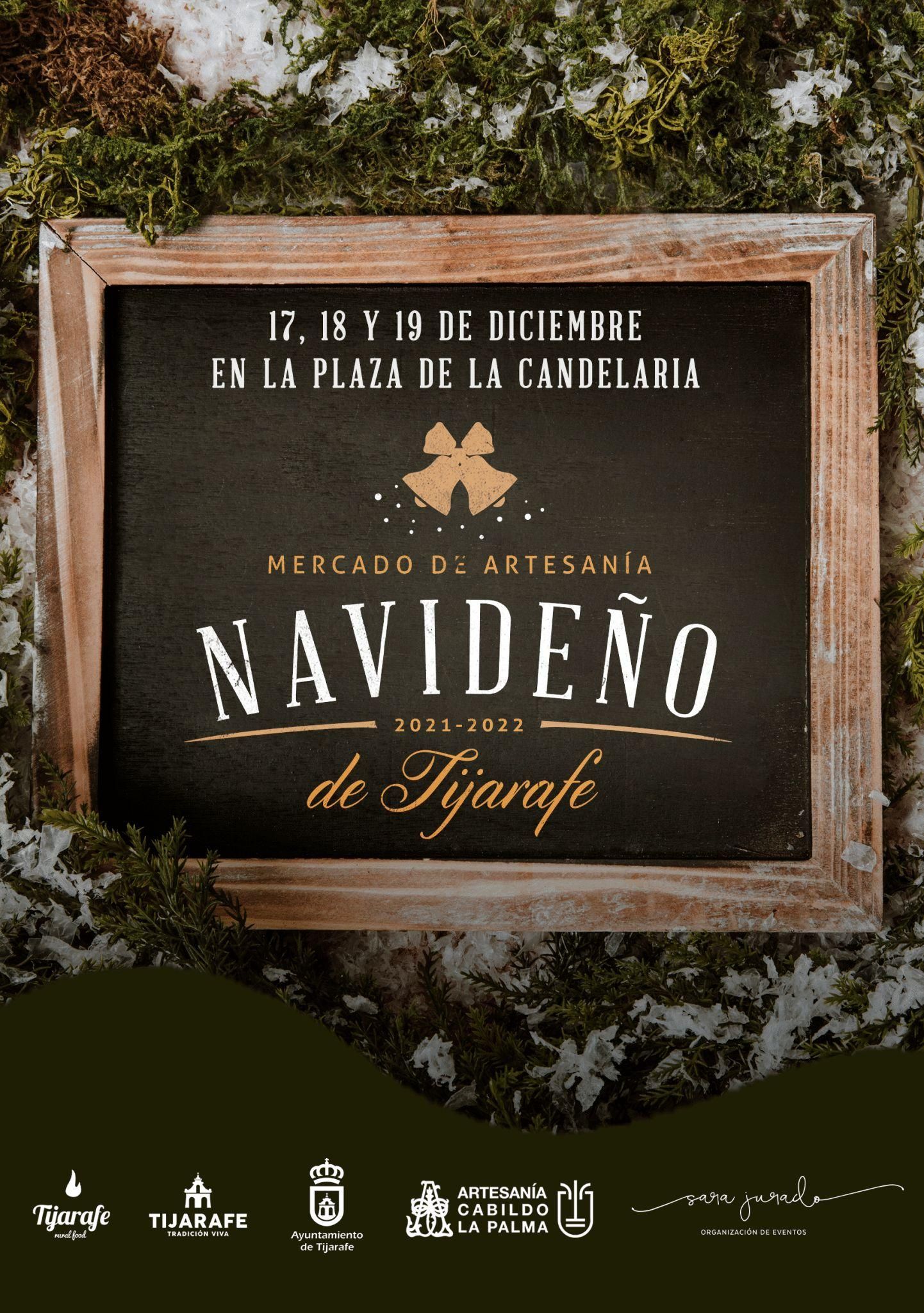 Cartel de los actos navideños.