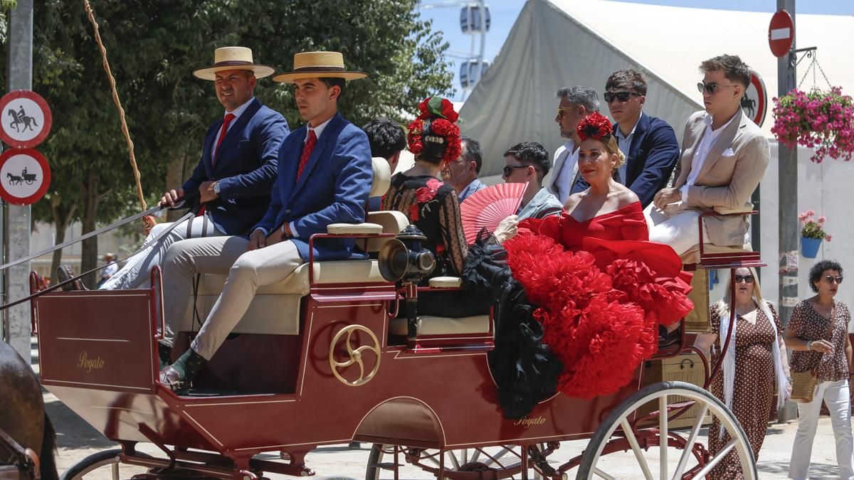 Ambiente del jueves de Feria