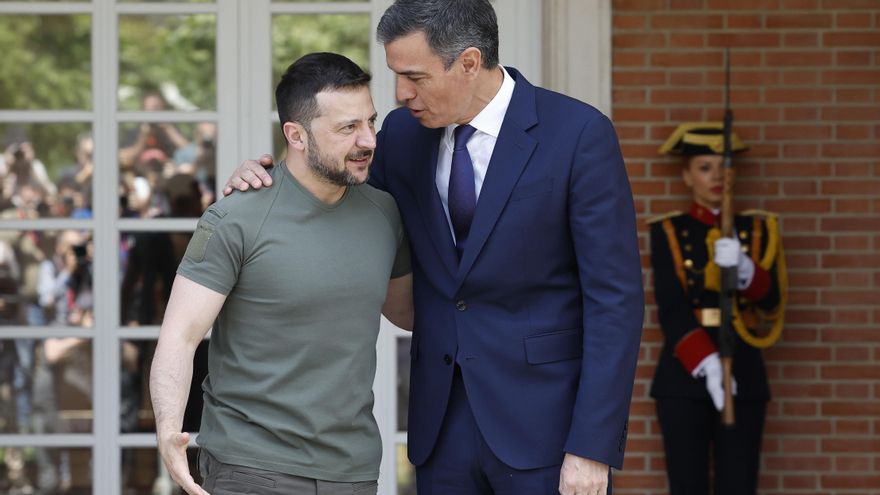 Sánchez, tras reunirse con Zelenski: "Estamos y estaremos con Ucrania; y creemos que Palestina ha existido, existe y existirá"