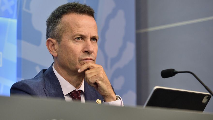 El consejero de Educación, Jokin Bikdarratz.