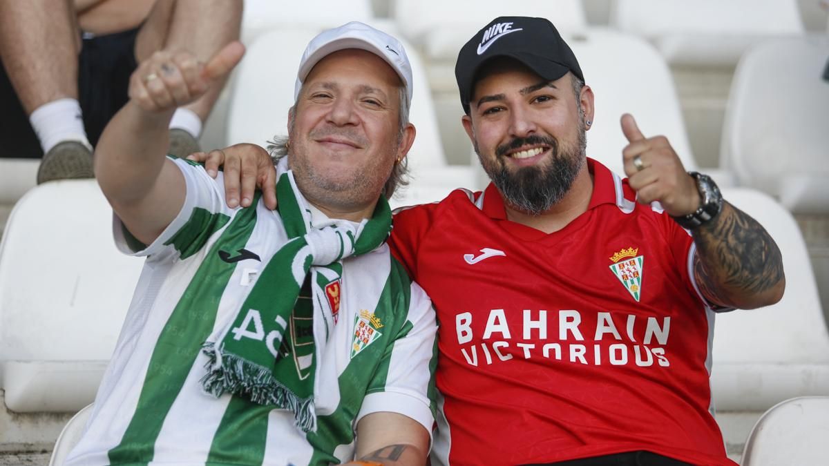 Grada Blanquiverde del Córdoba CF - Albacete BP