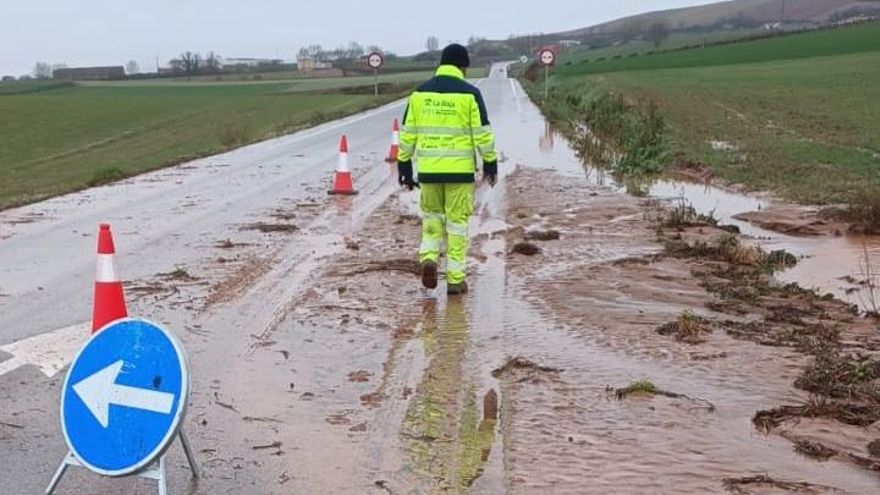Consecuencias de la lluvia en La Rioja