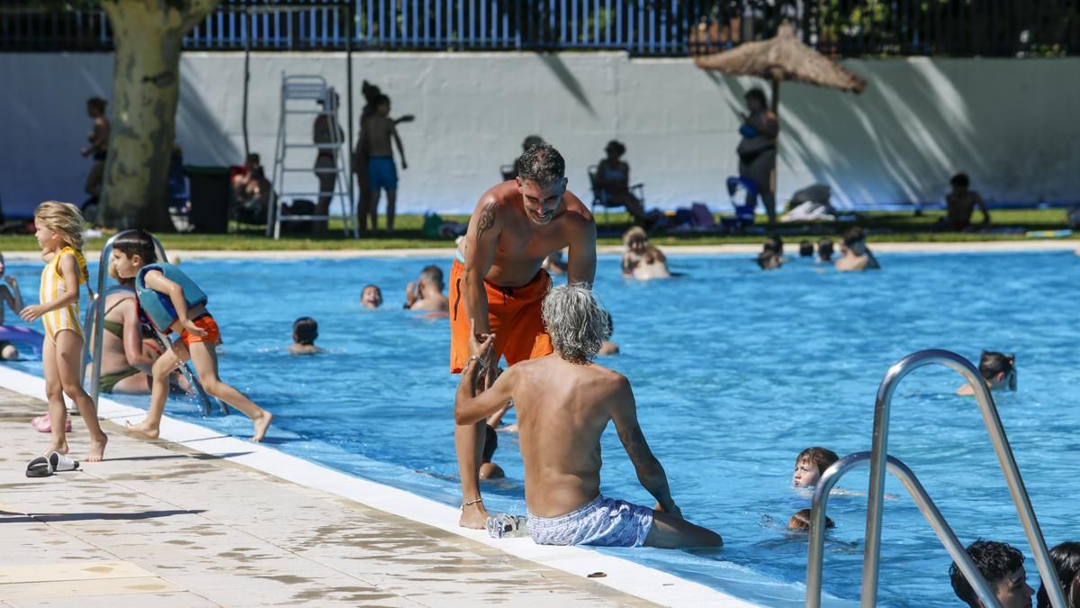 Apertura de la piscina de la Fuensanta
