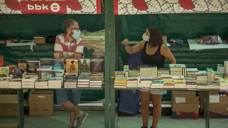Casetas del Día del Libro 2022 en Bilbao