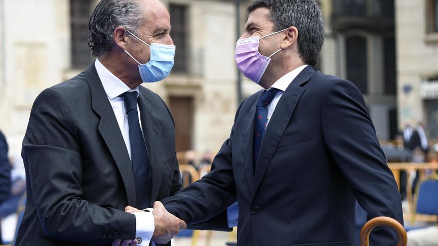 La 'campaña electoral' de Camps contra Mazón