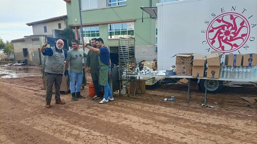El chef José Andrés se emociona tras su paso por Valencia: "La gente joven está mostrando la España que somos"