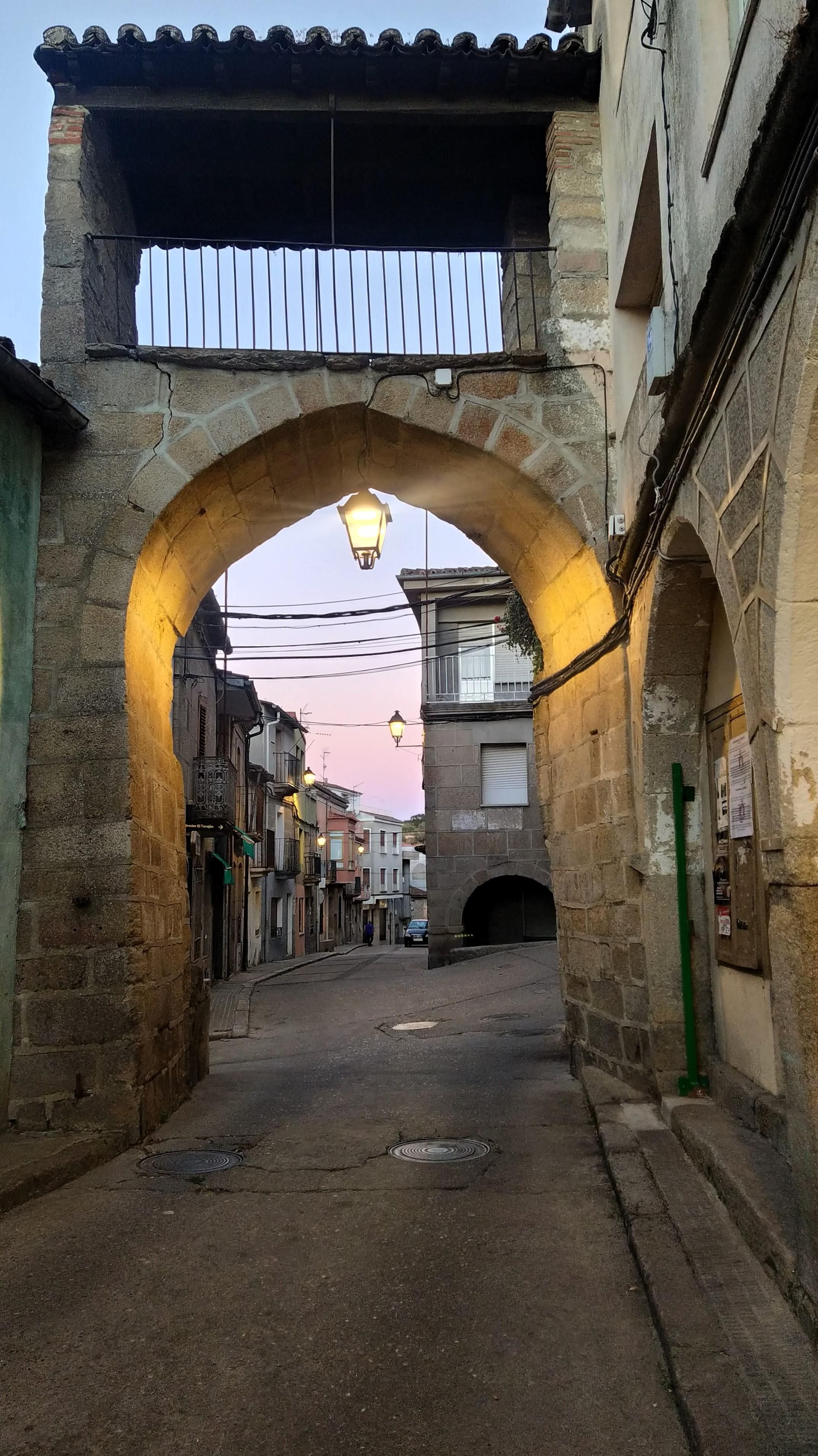 Calle de Fermoselle, en Zamora