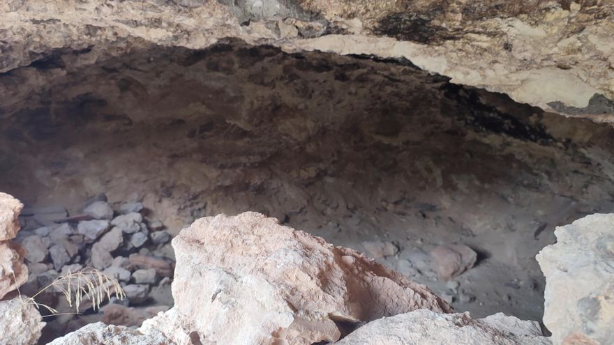 La cueva donde se refugiaron Rafael Alberti y María Teresa León en Eivissa.