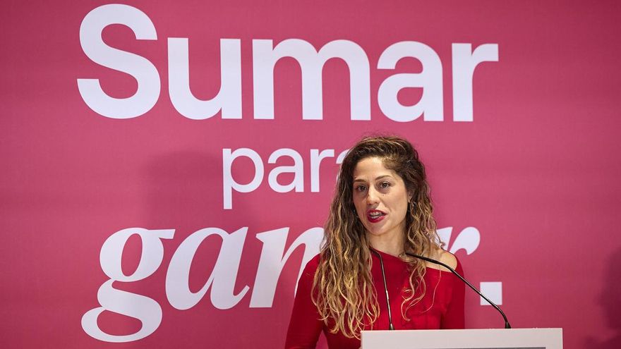 La coordinadora general de Sumar, Lara Hernández.