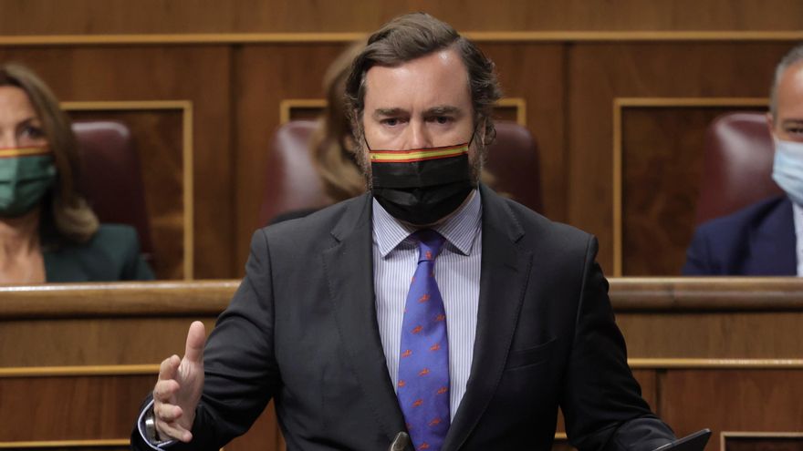 El portavoz de Vox en el Congreso, Iván Espinosa de los Monteros