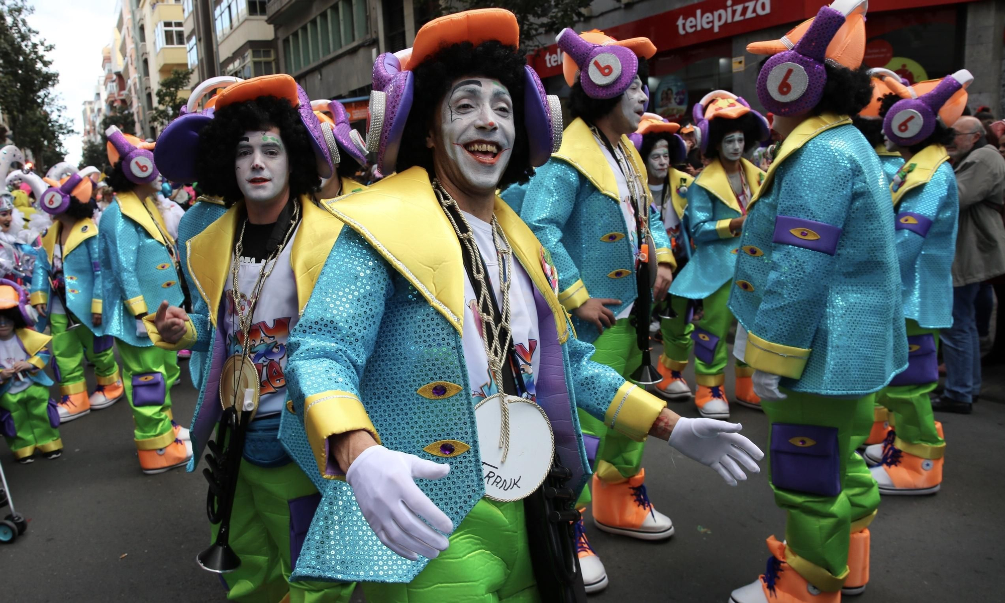 Cabalgata del Carnaval de la Magia de Las Palmas de Gran Canaria. (ALEJANDRO RAMOS)