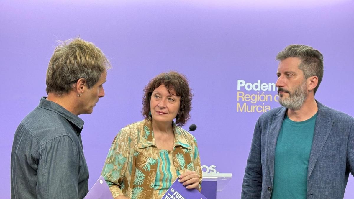 María Marín busca repetir como candidata de Podemos a la presidencia de la Región de Murcia