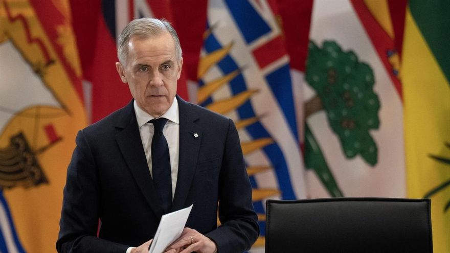 El primer ministro de Canadá, Mark Carney, en una imagen de archivo a finales de enero de 2026.