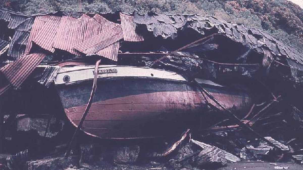 En ciudades como Talcahuano, Puerto Montt o Ancud, el agua y los temblores destruyeron viviendas, colapsaron infraestructuras y paralizaron servicios básicos