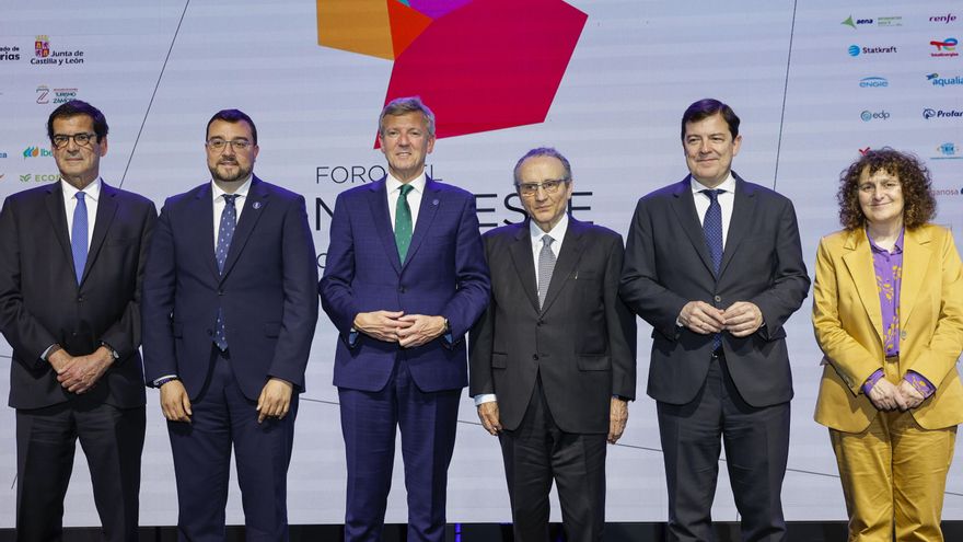 Rueda, Barbón y Mañueco reclaman inversiones en el noroeste y nuevo modelo de financiación