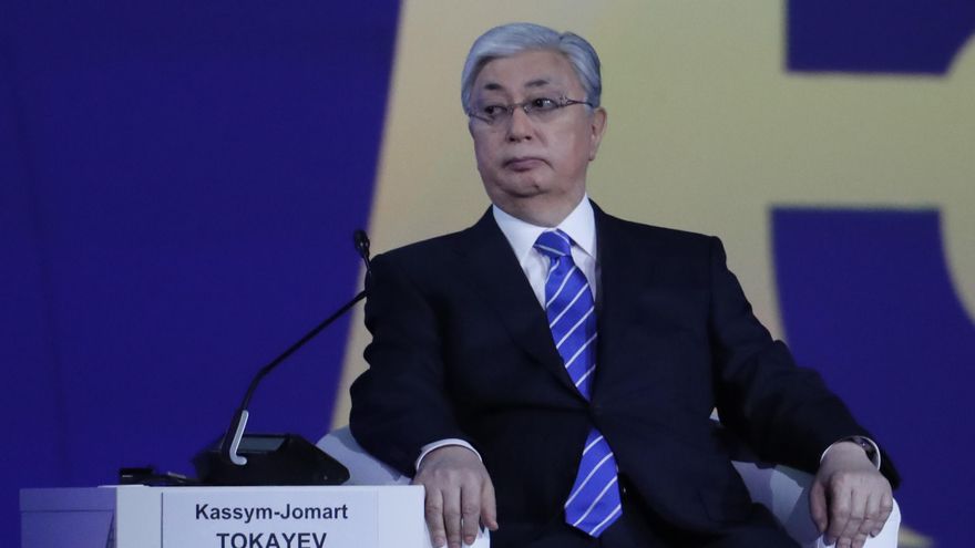 Foto de archivo del presidente de Kazajistán, Kasim-Yomart Tokáyev. EFE/EPA/ANATOLY MALTSEV