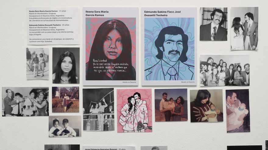 El color de la memoria: Dibujos recuerdan la vida de uruguayos desaparecidos en dictadura