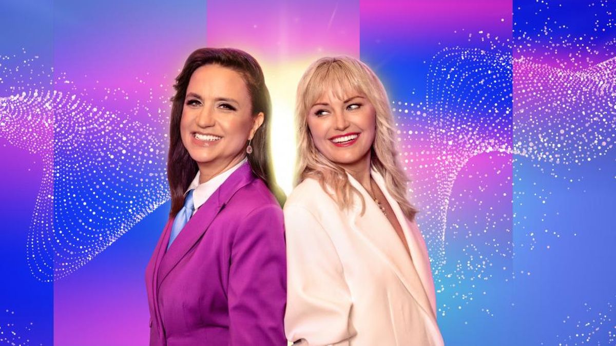 Petra Mede y Malin Akerman