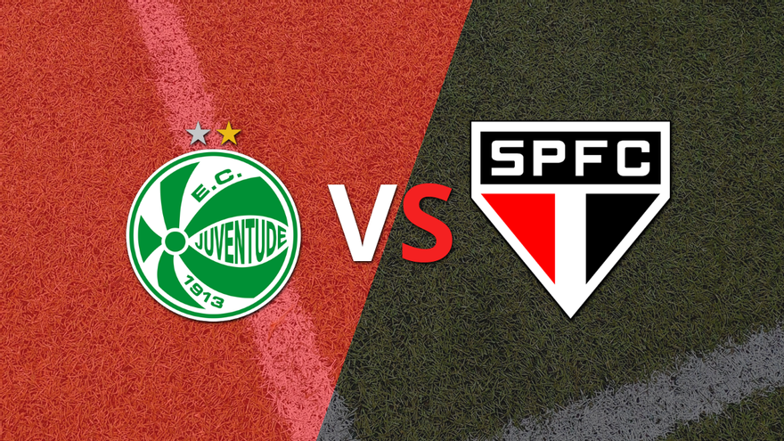 São Paulo vence parcialmente 1-0 a Juventude