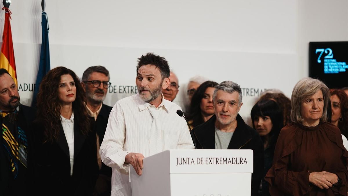 Fernando Tejero debuta en el Festival de Mérida con 'Cómicos de Roma': "Strabo me ha escogido a mí"