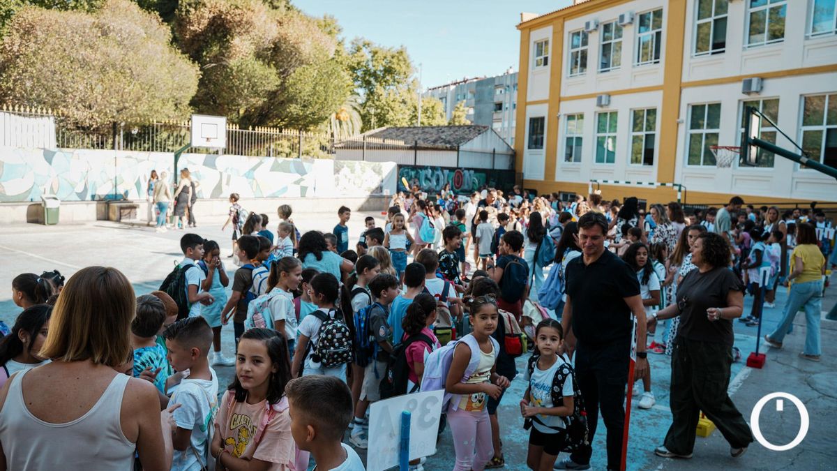 La vuelta al cole en el colegio Colón