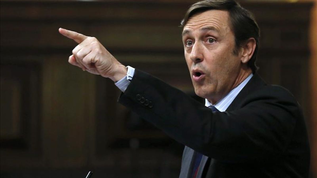 El portavoz del PP en el Congreso, Rafael Hernando