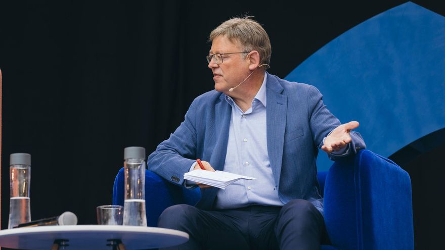 El president Ximo Puig interviene en el Festival de elDiario.es.
