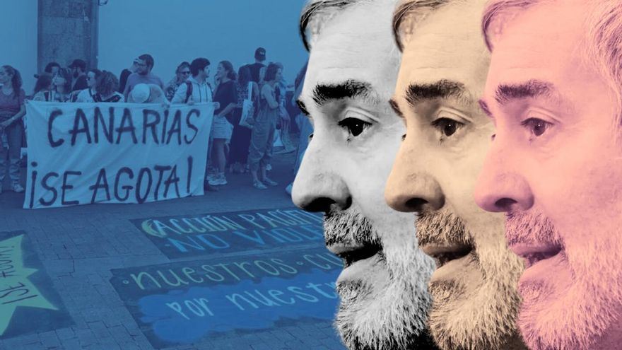 Los quiebros y contradicciones del presidente de Canarias frente al 20A, la protesta ciudadana que quiere ser "histórica"