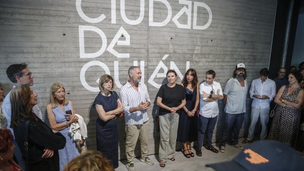 Inauguración de la exposición 'Ciudad de quién' en el C3A