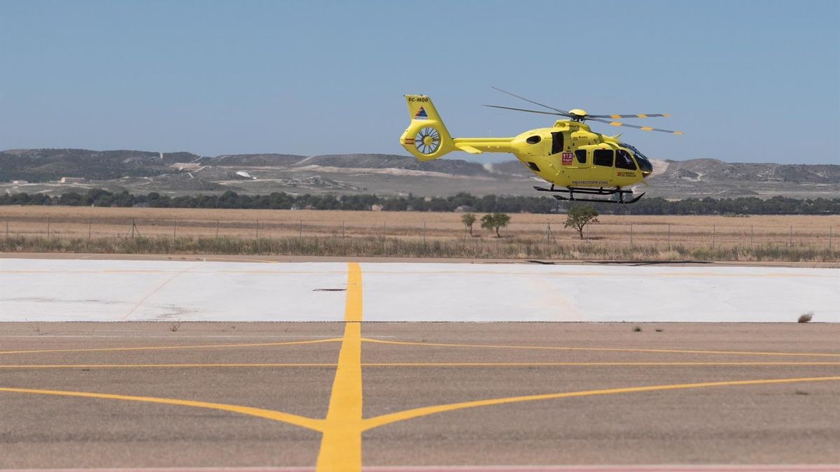 Aragón ofrece sus helicópteros sanitarios a Castilla-La Mancha tras el accidente ferroviario de Toledo