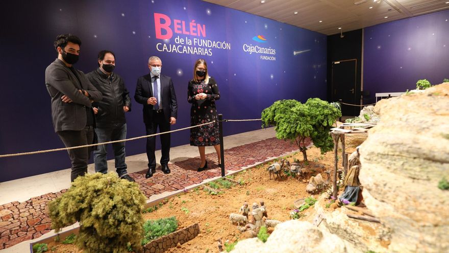 Inauguración de Portal de Belén de Santa Cruz de Tenerife.