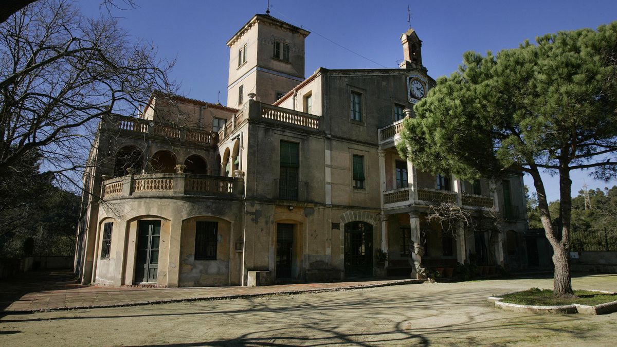 Construida durante el siglo XVIII, esta es la imponente masía barcelonesa en la que pasó sus últimos días Jacint Verdaguer