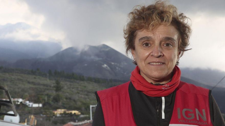 María José Blanco: “El volcán ha sido imprevisible, evolucionó muy rápido”