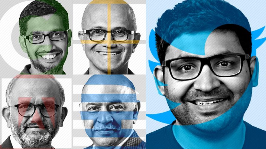 Jefes en Google, IBM, Microsoft o Twitter: los ejecutivos indios conquistan Silicon Valley