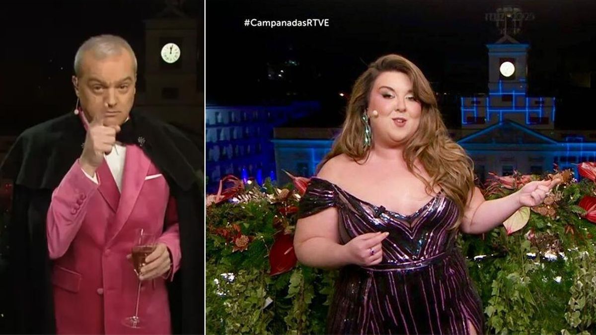 Ramón García y Lalachus, en las dos últimas Campanadas de RTVE