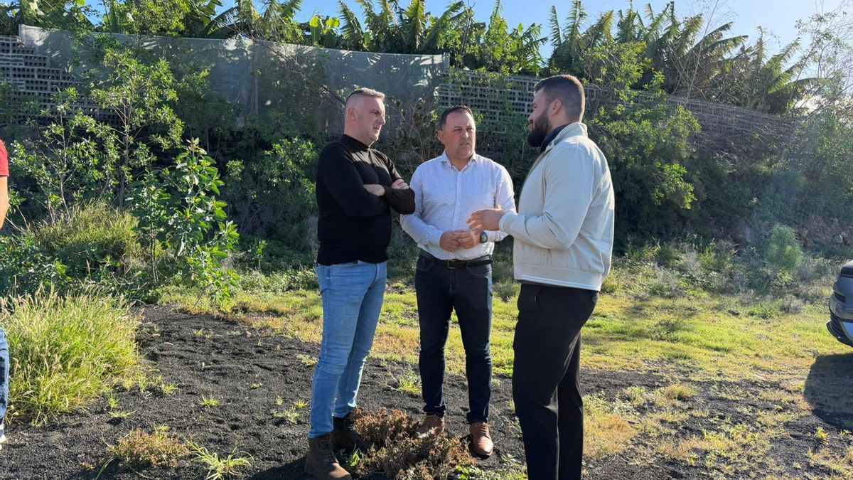 Los terrenos de la nueva circunvalación de Tazacorte se convertirán en un gran parque público y zona de servicios