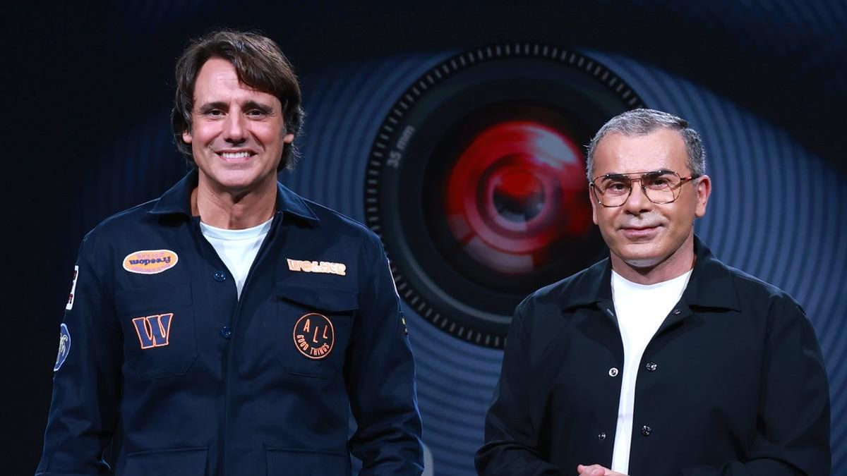 Ion Aramendi y Jorge Javier Vázquez en la presentación de 'GH 20'