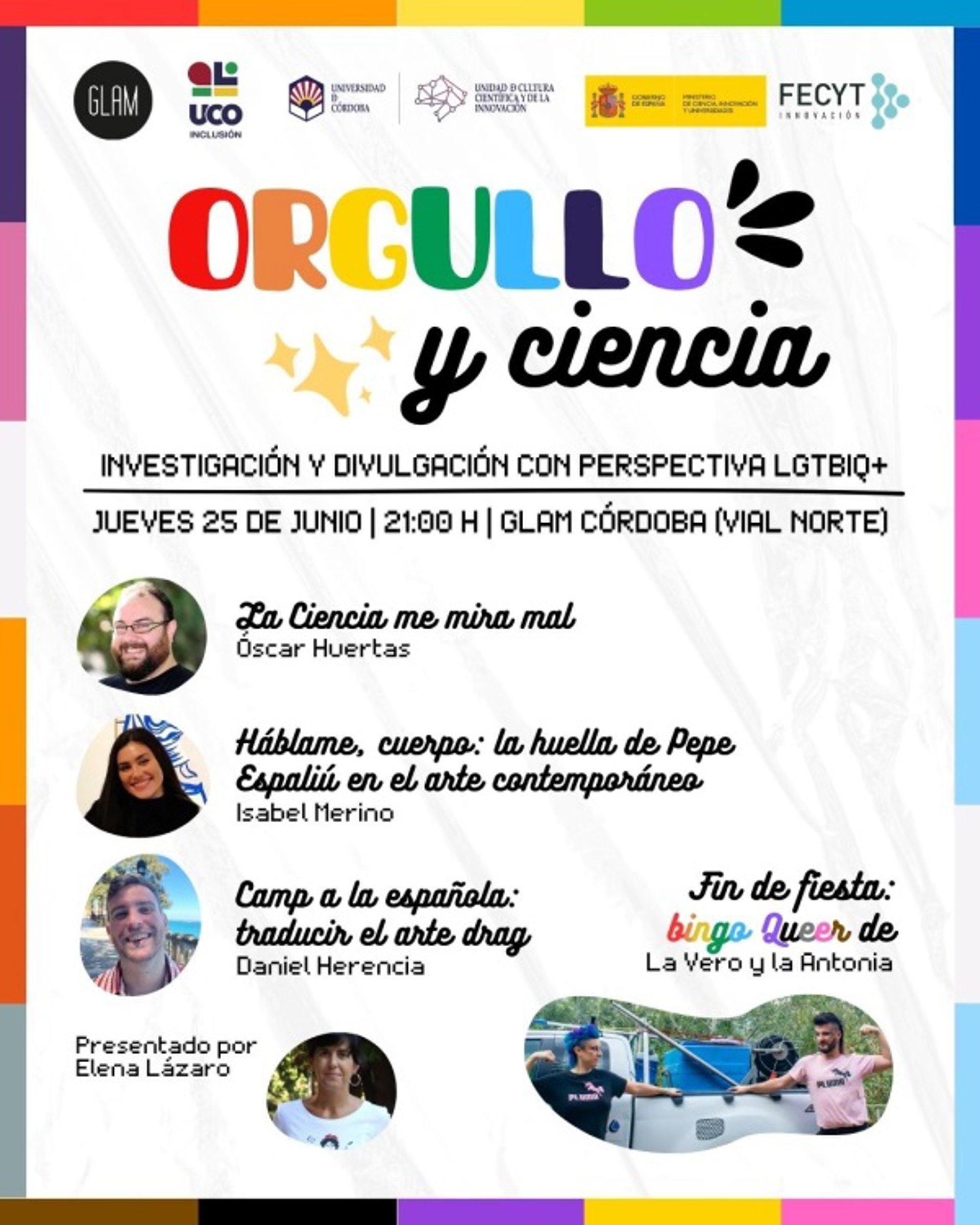 Programa de la UCO por el Orgullo LGTBI 2026