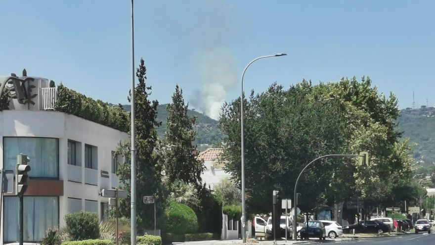 Infoca da por controlado el incendio forestal en el corazón de la Sierra de Córdoba