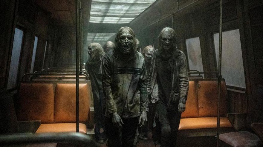 Escena de la temporada 11 de 'The Walking Dead'