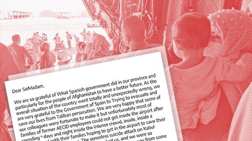 Afganos que trabajaron para España piden auxilio al Gobierno: "Los talibanes van por las casas para matarnos"