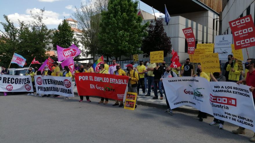 "La huelga en GEACAM es inevitable": no hay respuesta a la demanda de empleo estable y habrá más recortes en la campaña de incendios