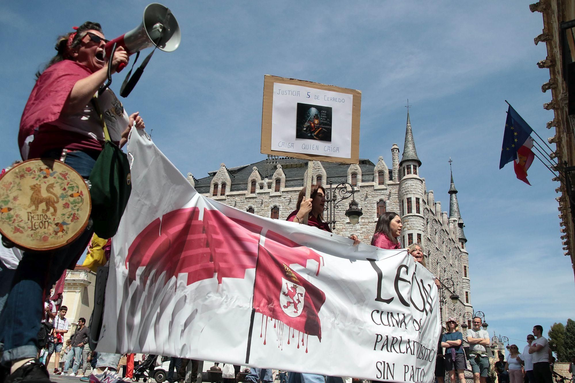 Cuarto Caminu a la Llibertá por el Lexit de León ante Castilla