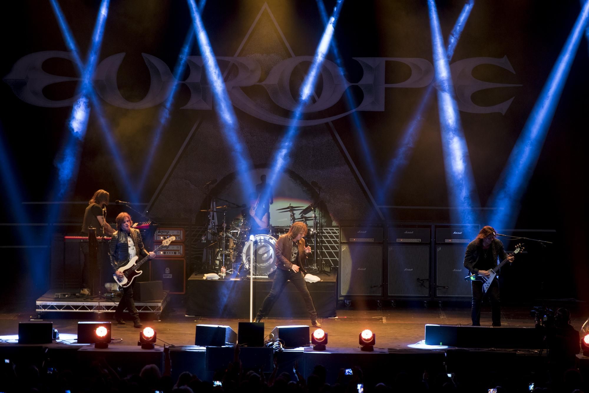 Concierto de Europe en el festival Movember Food & Rock | JOSÉ MANUEL SÁNCHEZ - EL REY LAGARTÓN